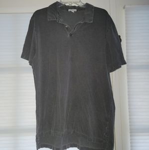 James Perse gray polo (good condition) Standard fit